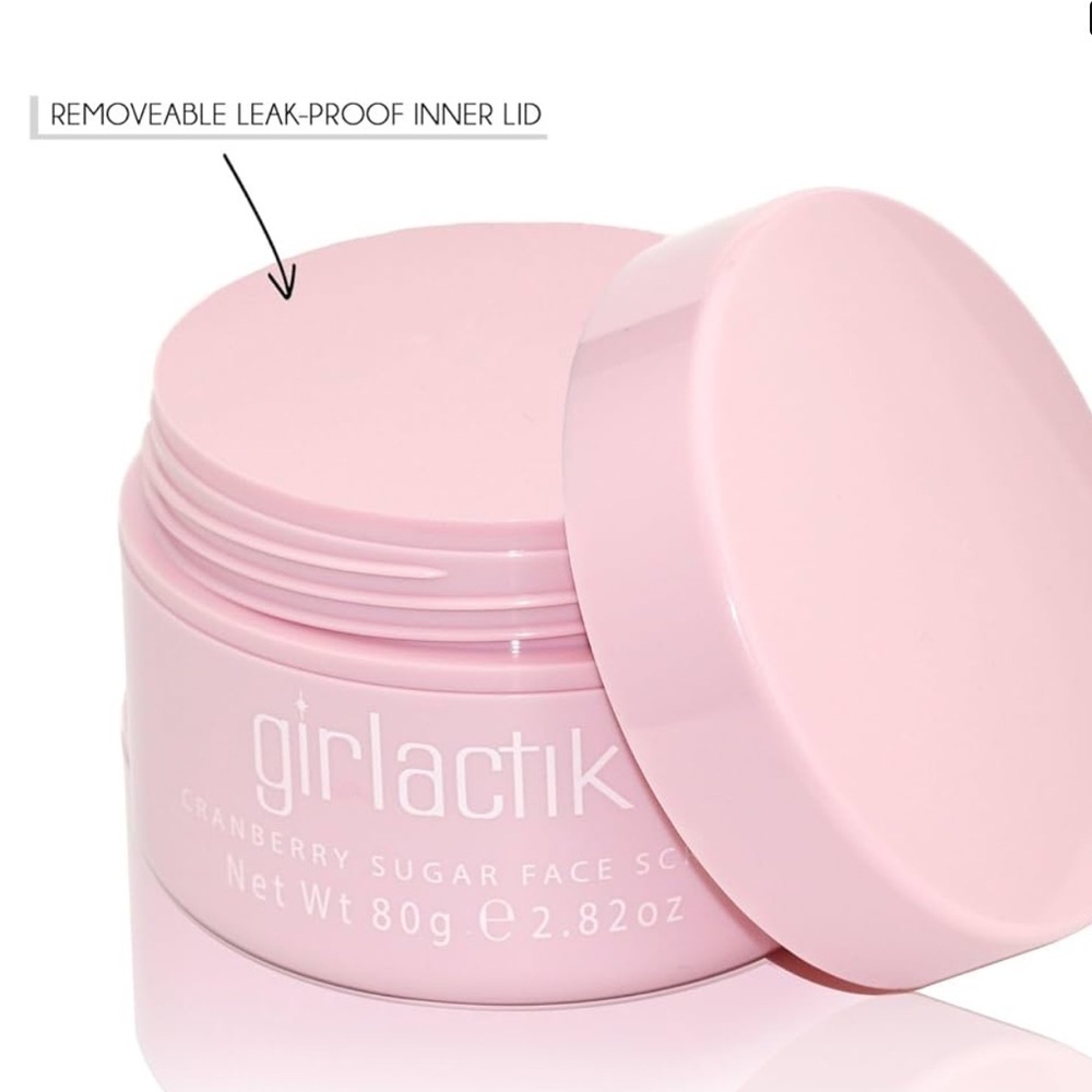 Girlactik cranberry sugar face scrub - Picture 2 of 3
